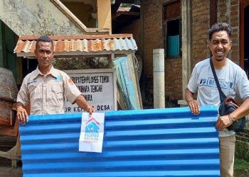 RVI Bantu Pembangunan Lanjutan Taman Baca Pustaka Bambu di Horowura